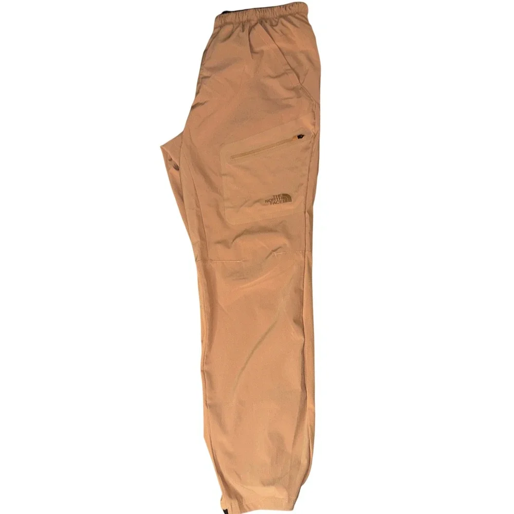 The North Face lightstride Pants Small Tan NF0A84FG Elastic Waist Jogger‎